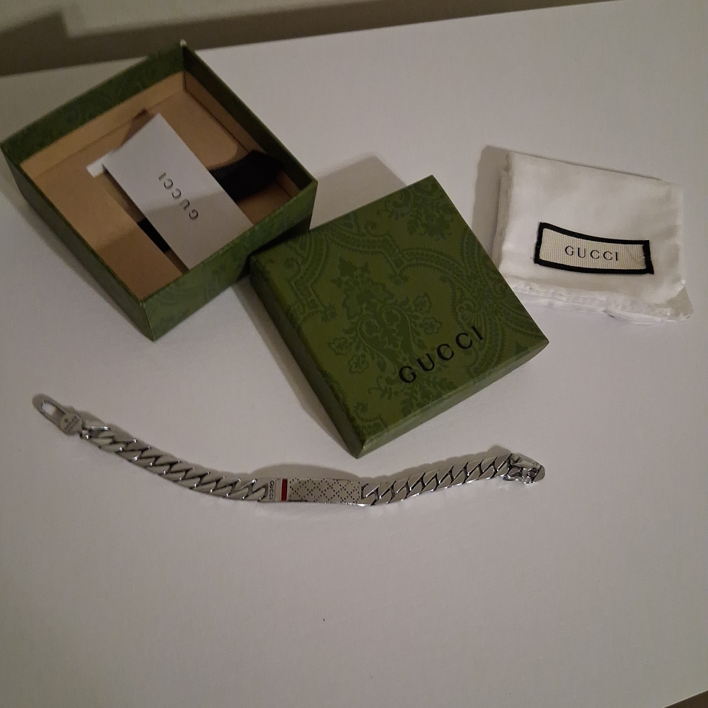 Gucci Silver Bracelet - Picture 1 of 6